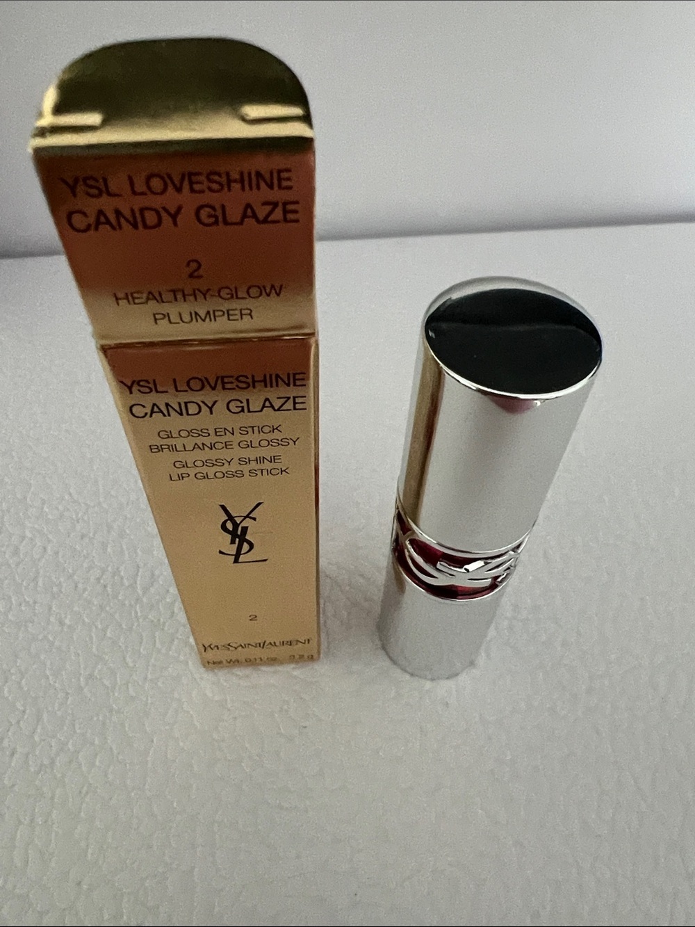 Yves Saint Laurent LoveShine Candy Glaze Lip Gloss Stick - Healthy-Glow Plumper